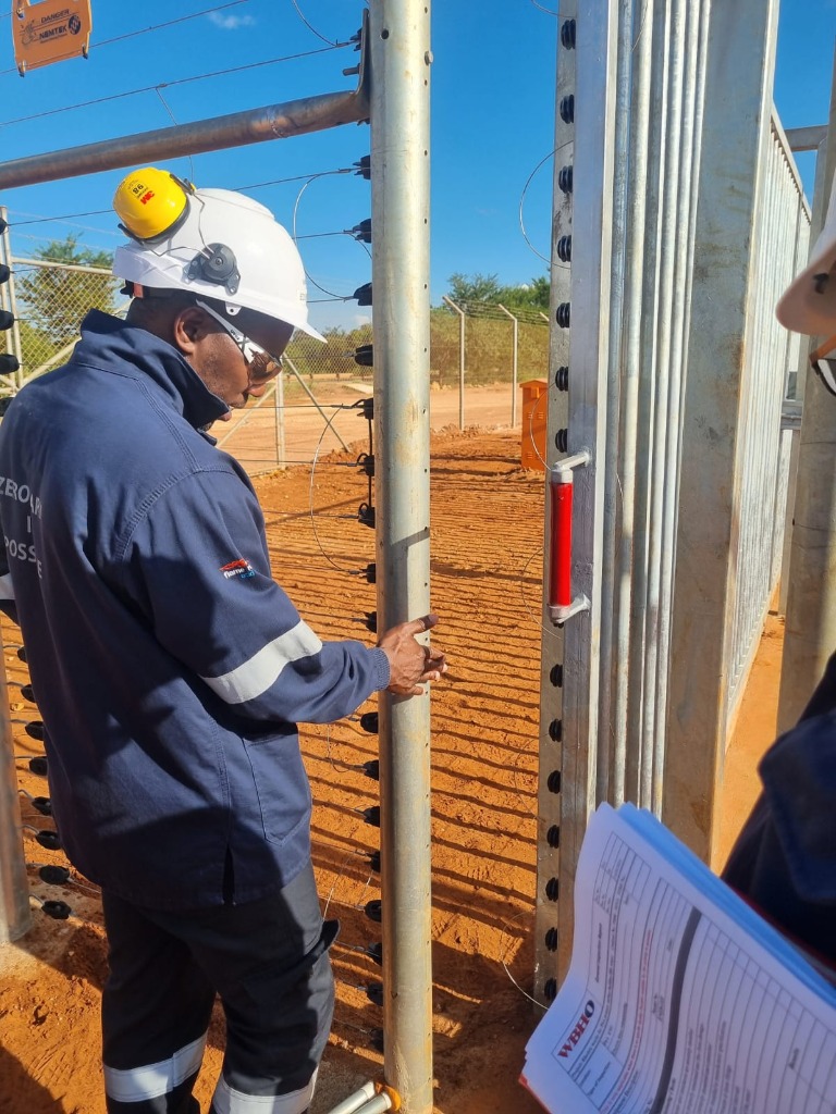 Electric Fence Installation 2
